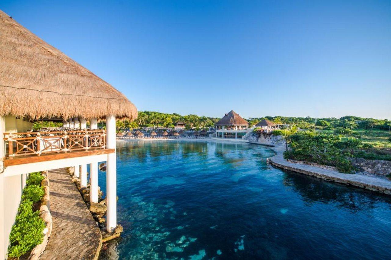 Occidental At Xcaret Destination Hotel Xcaret Park Luaran gambar Xel-Há lagoon