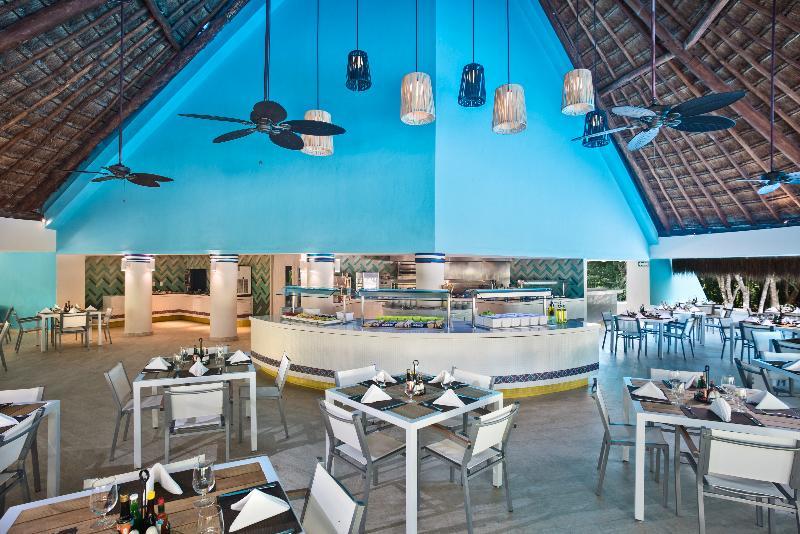 Occidental At Xcaret Destination Hotel Xcaret Park Luaran gambar The buffet at the resort