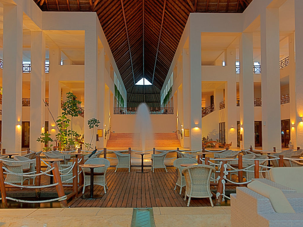 Occidental At Xcaret Destination Hotel Xcaret Park Luaran gambar Lobby
